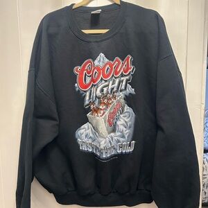 2005 Coors Light Vintage crewneck - 2XL fits like 1XL